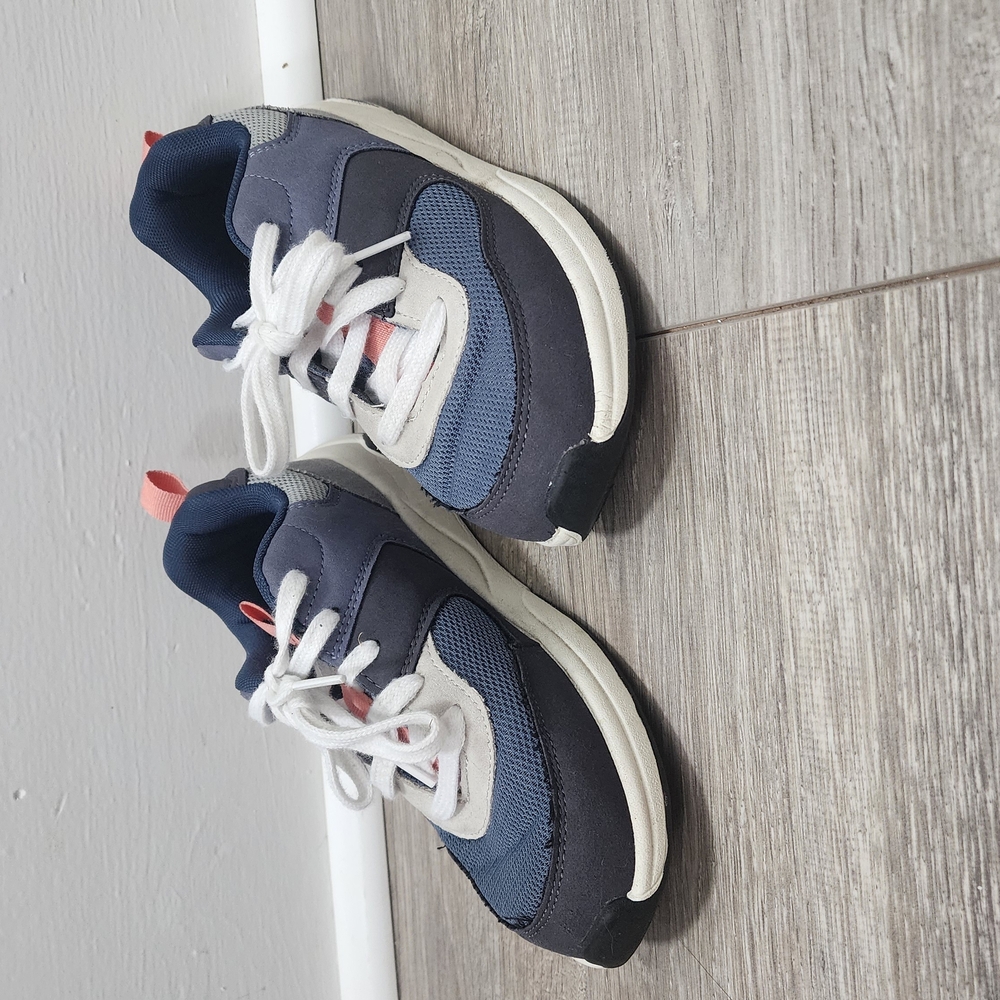 Stylish Blue and Black Sneakers